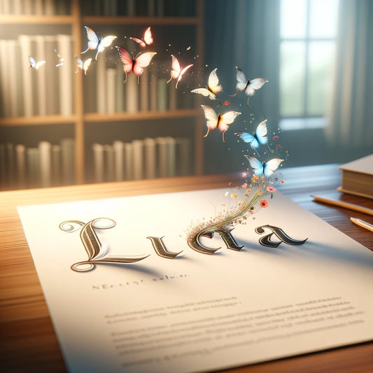 Dans le Miroir des Lettres de notre Nom