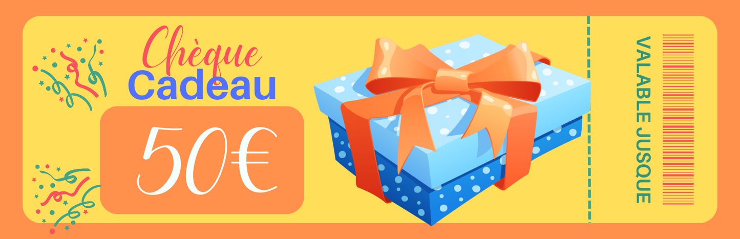 Offrez un Bon à offrir - Chèque cadeau