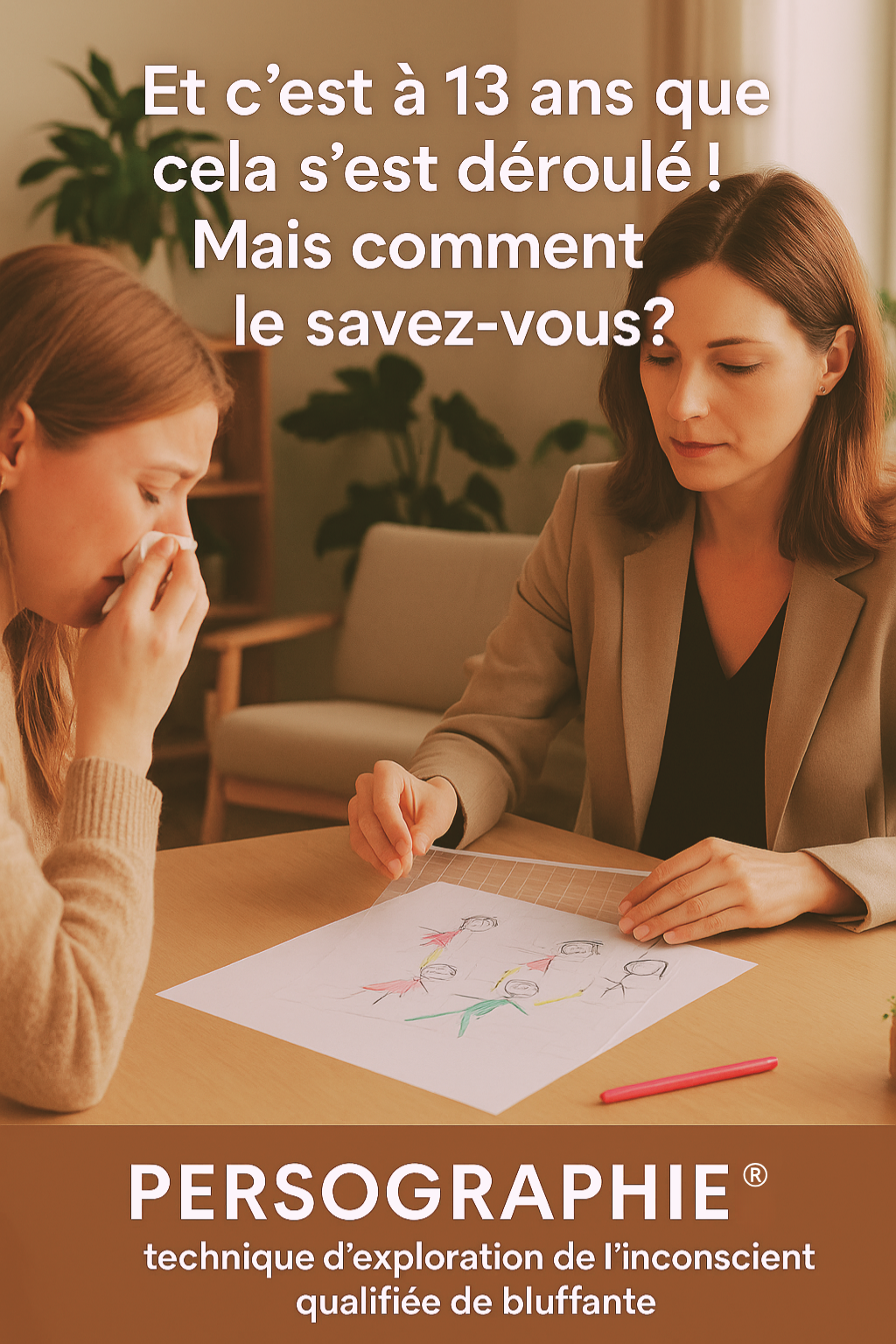 PERSOGRAPHIE® - Formation certifiante N°1 de l'Ecole - Devenir Praticienne en technique avancée d'exploration de l'inconscient