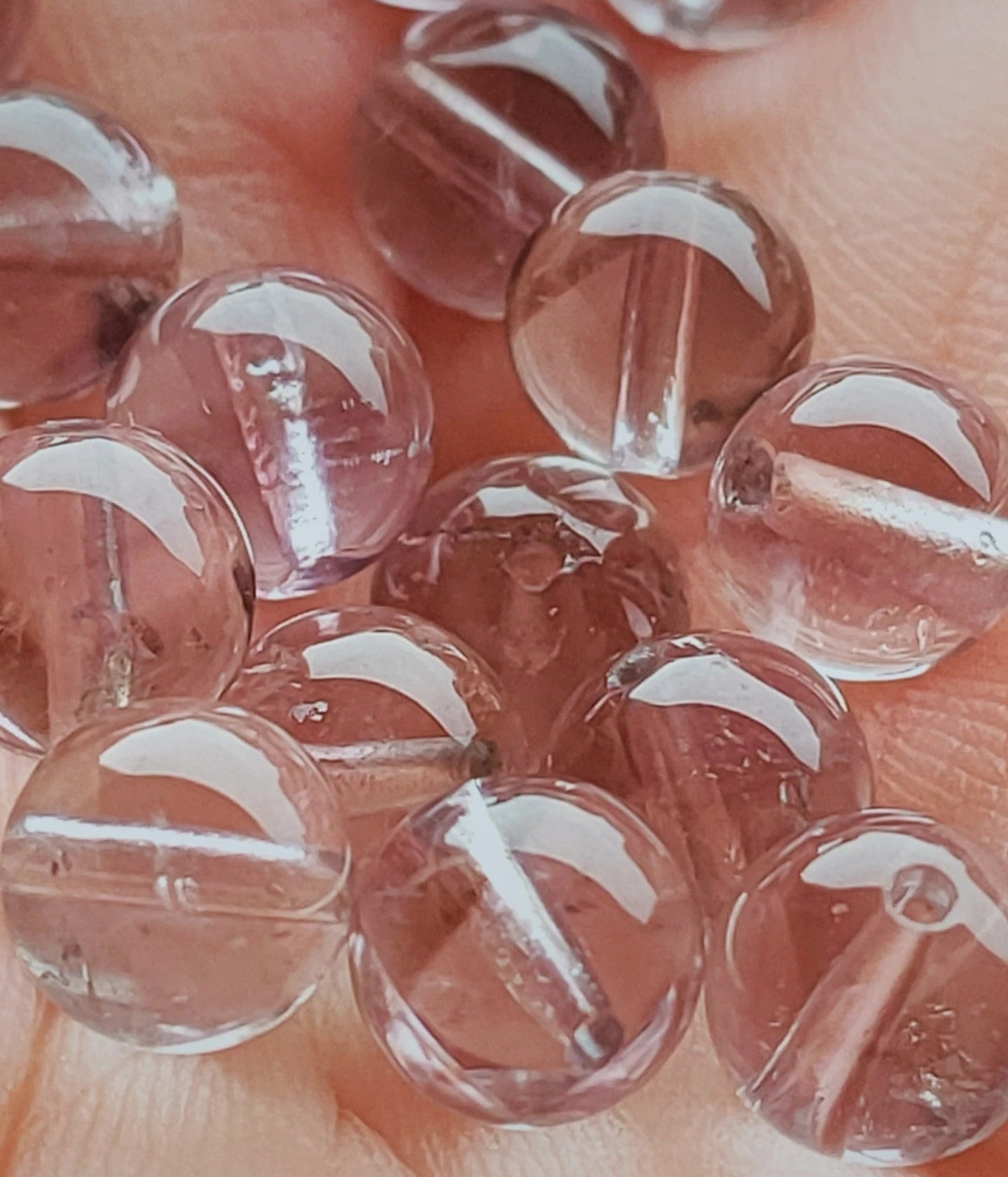 Perle en Amétrine 6 mm - à l'unité