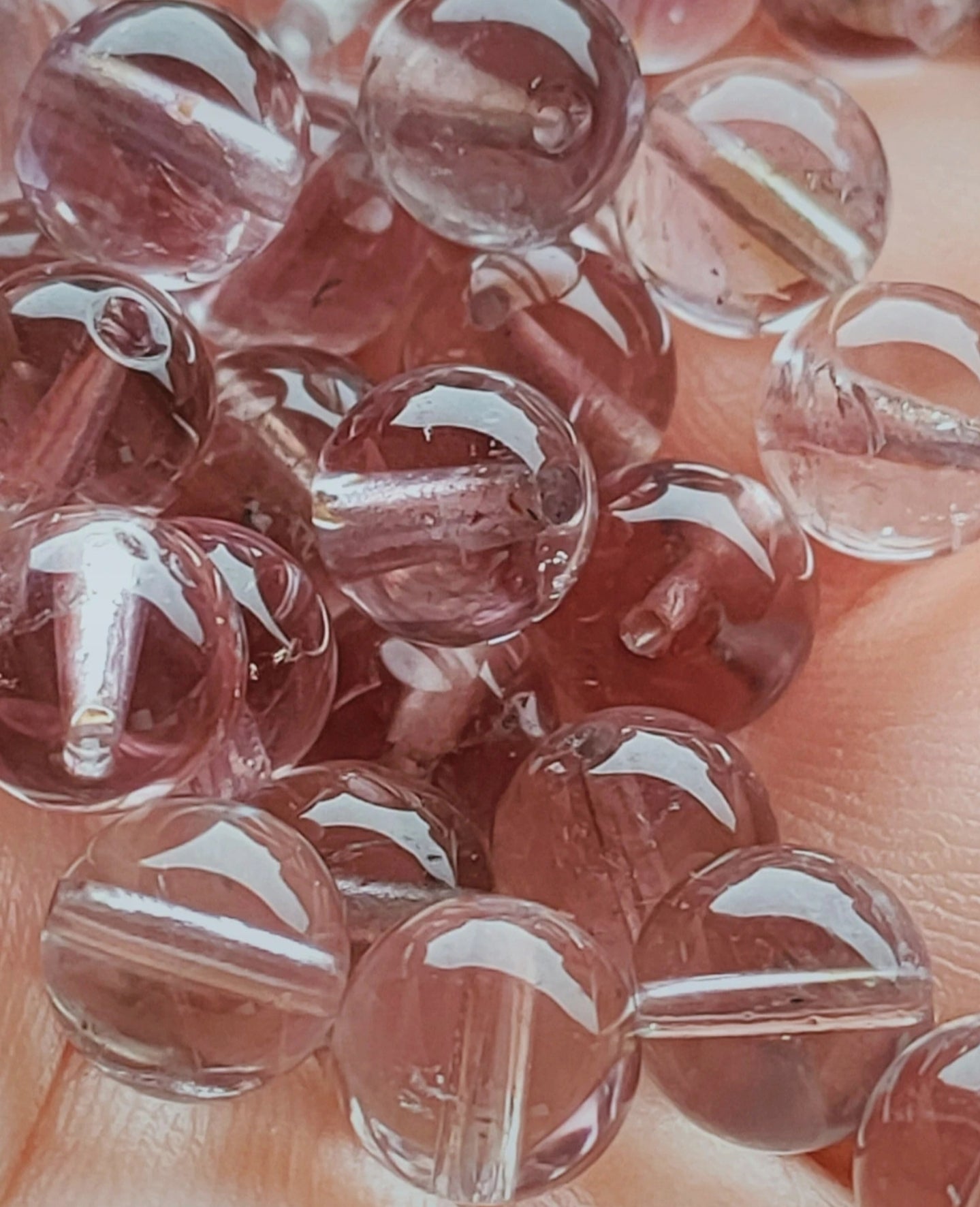 Perle en Amétrine 6 mm - à l'unité