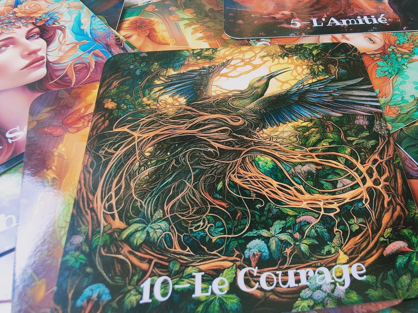 Au Cœur de Soi- Jeu de 51 cartes + livret pour révéler votre monde intérieur