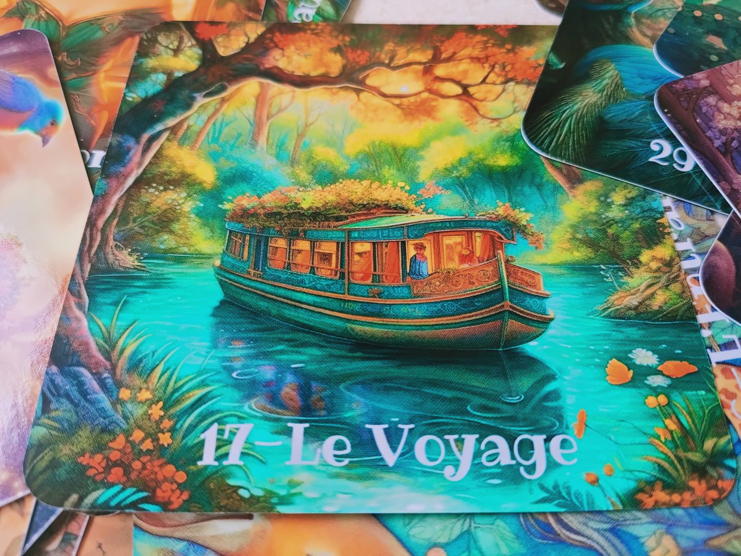 Au Cœur de Soi- Jeu de 51 cartes + livret pour révéler votre monde intérieur