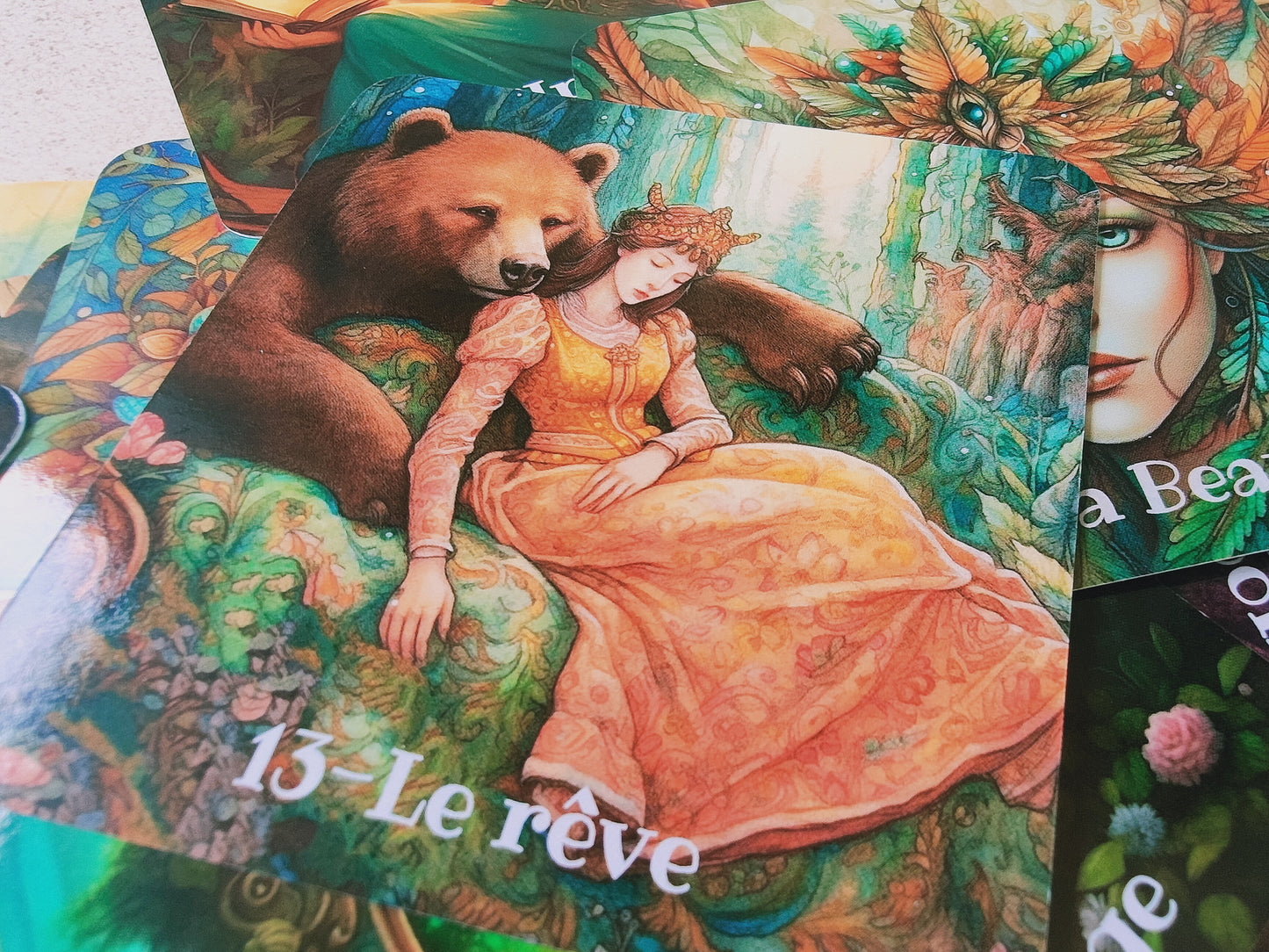 Au Cœur de Soi- Jeu de 51 cartes + livret pour révéler votre monde intérieur