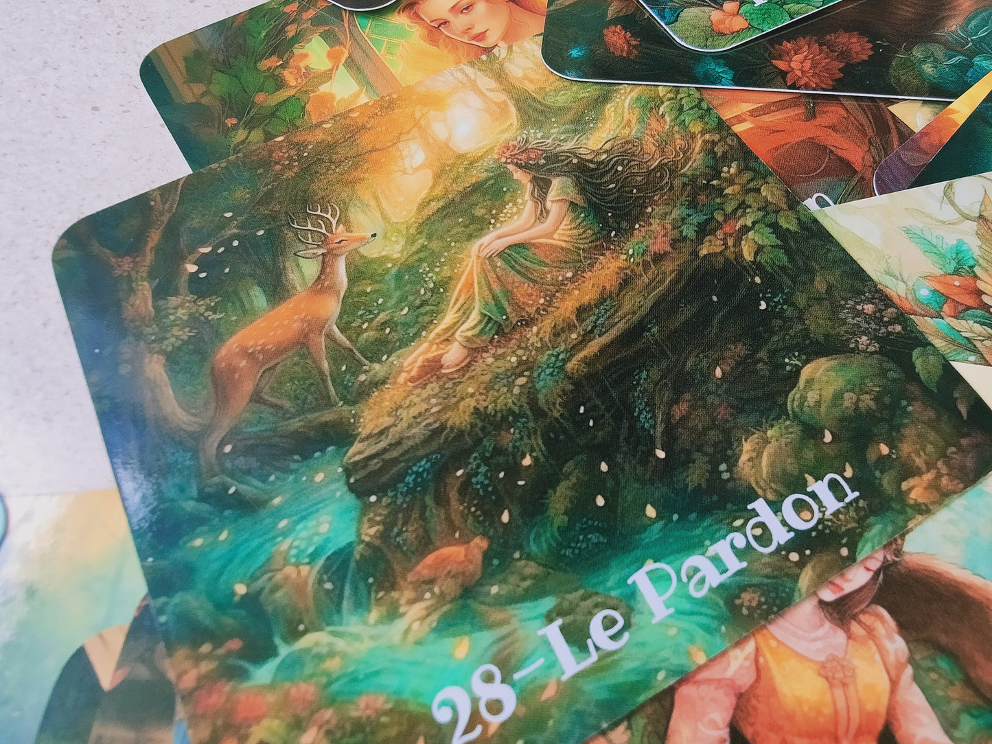Au Cœur de Soi- Jeu de 51 cartes + livret pour révéler votre monde intérieur