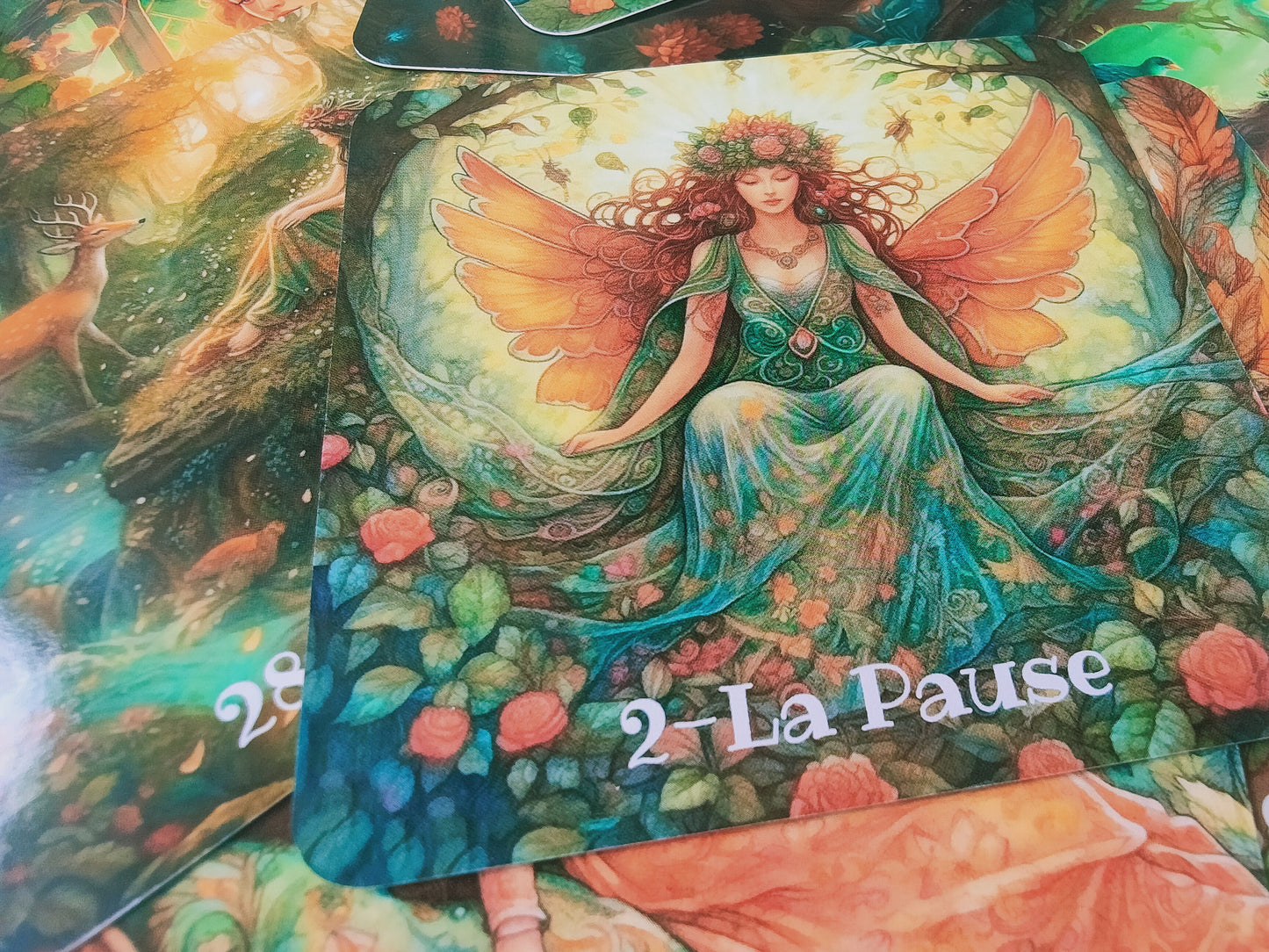 Au Cœur de Soi- Jeu de 51 cartes + livret pour révéler votre monde intérieur