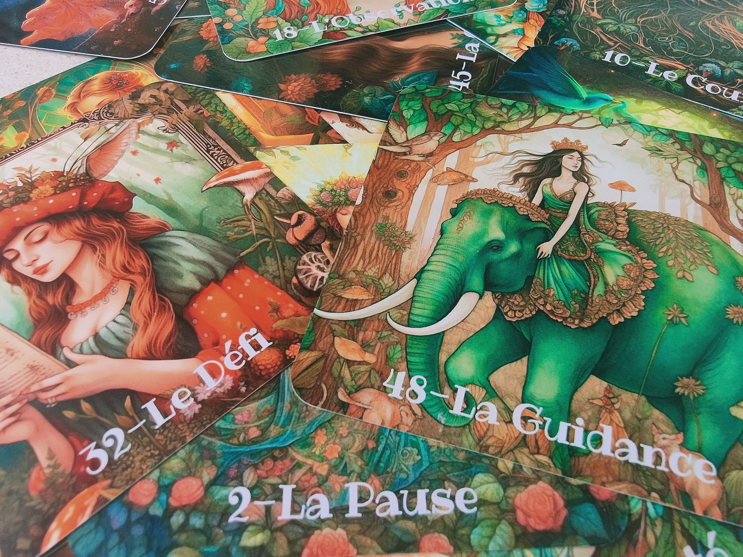 Au Cœur de Soi- Jeu de 51 cartes + livret pour révéler votre monde intérieur