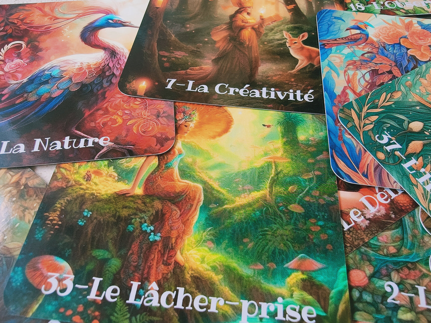 Au Cœur de Soi- Jeu de 51 cartes + livret pour révéler votre monde intérieur