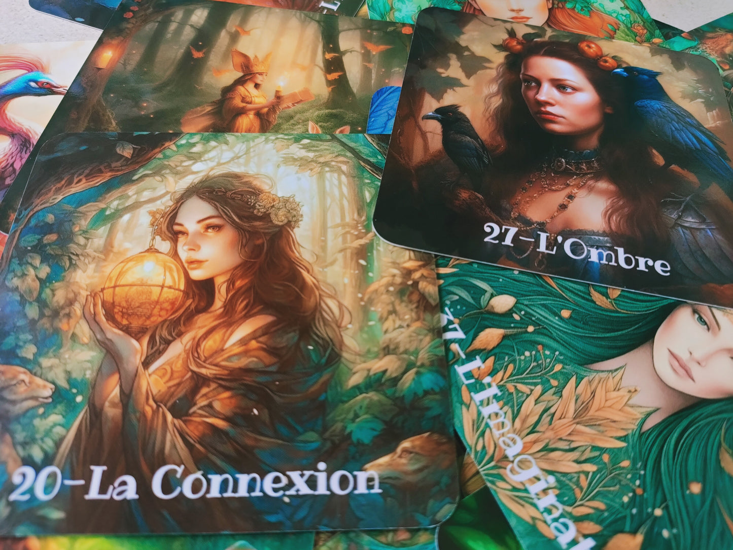 Au Cœur de Soi- Jeu de 51 cartes + livret pour révéler votre monde intérieur
