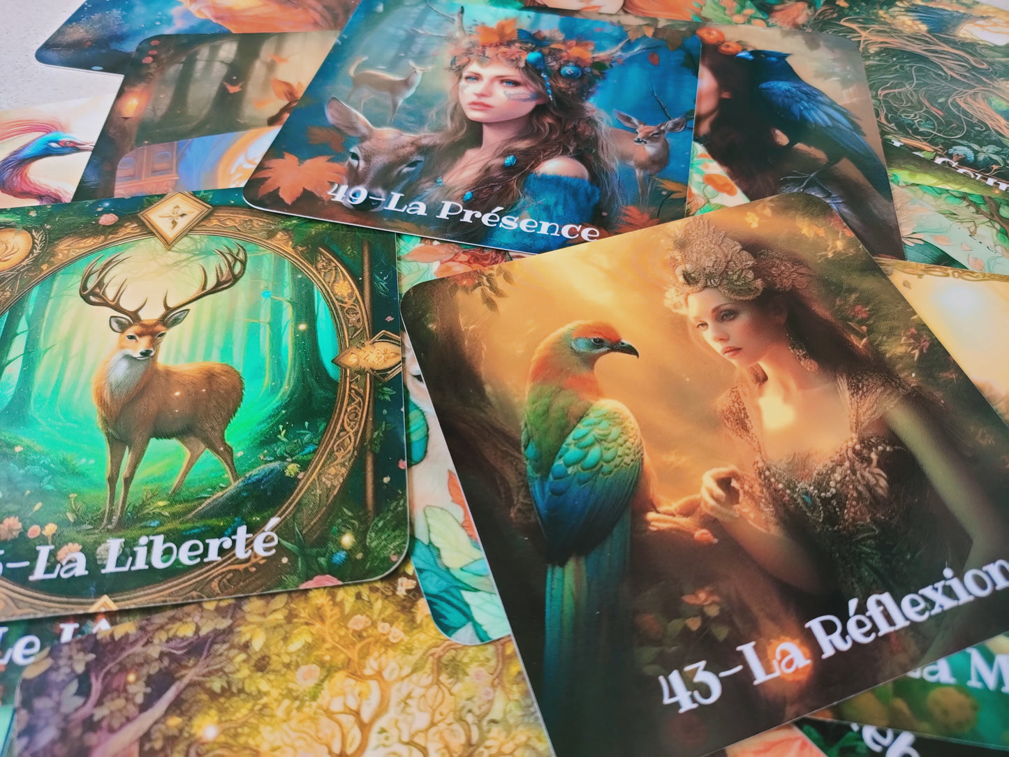 Au Cœur de Soi- Jeu de 51 cartes + livret pour révéler votre monde intérieur