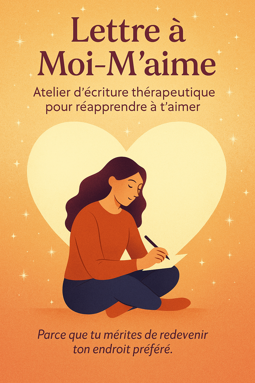 THERAMOIMAIME ✍️ Atelier d’écriture thérapeutique pour réapprendre à t’aimer