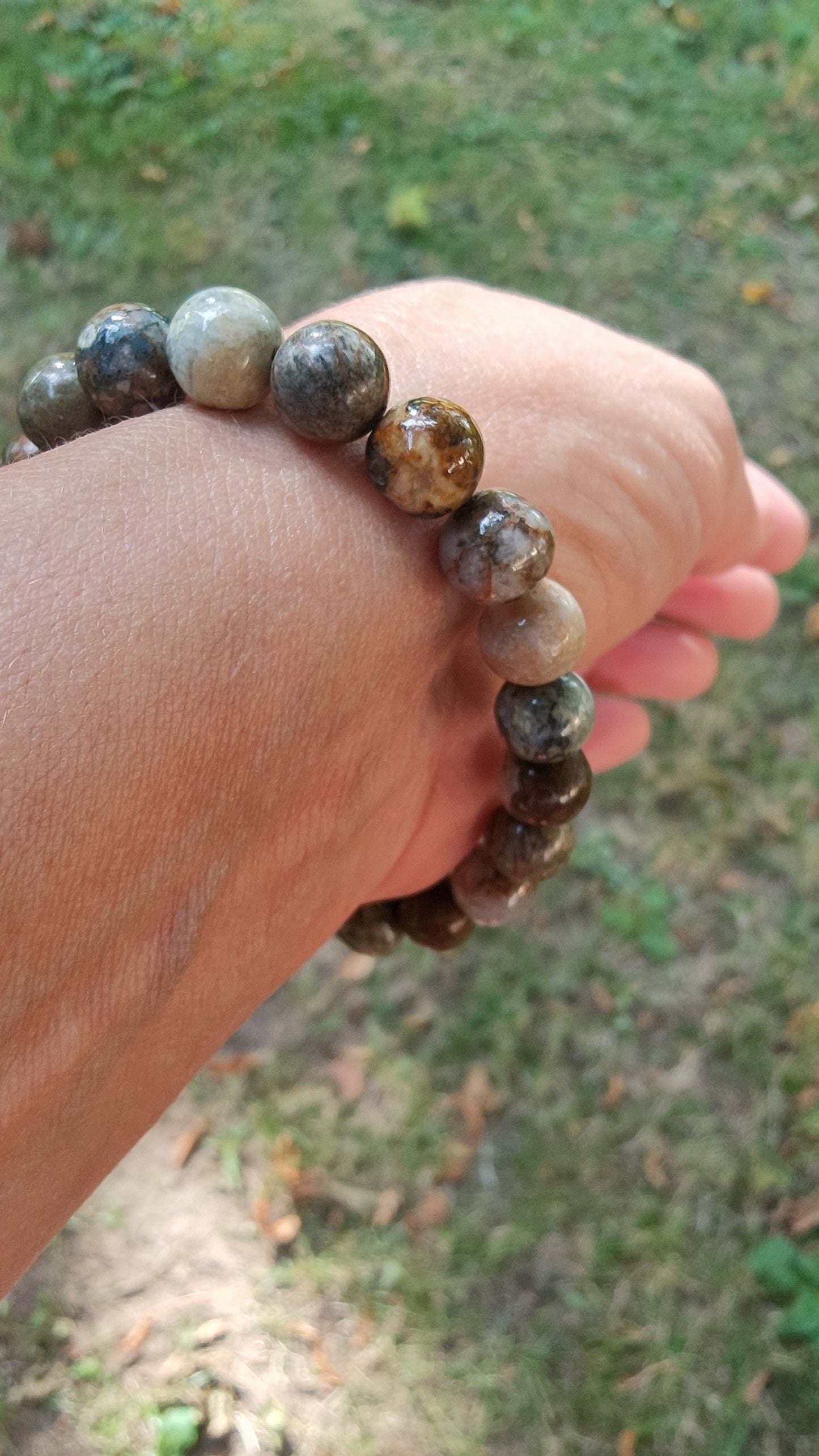 Bracelet en Pietersite - perles de 10 mm - qualité 💎💎💎💎