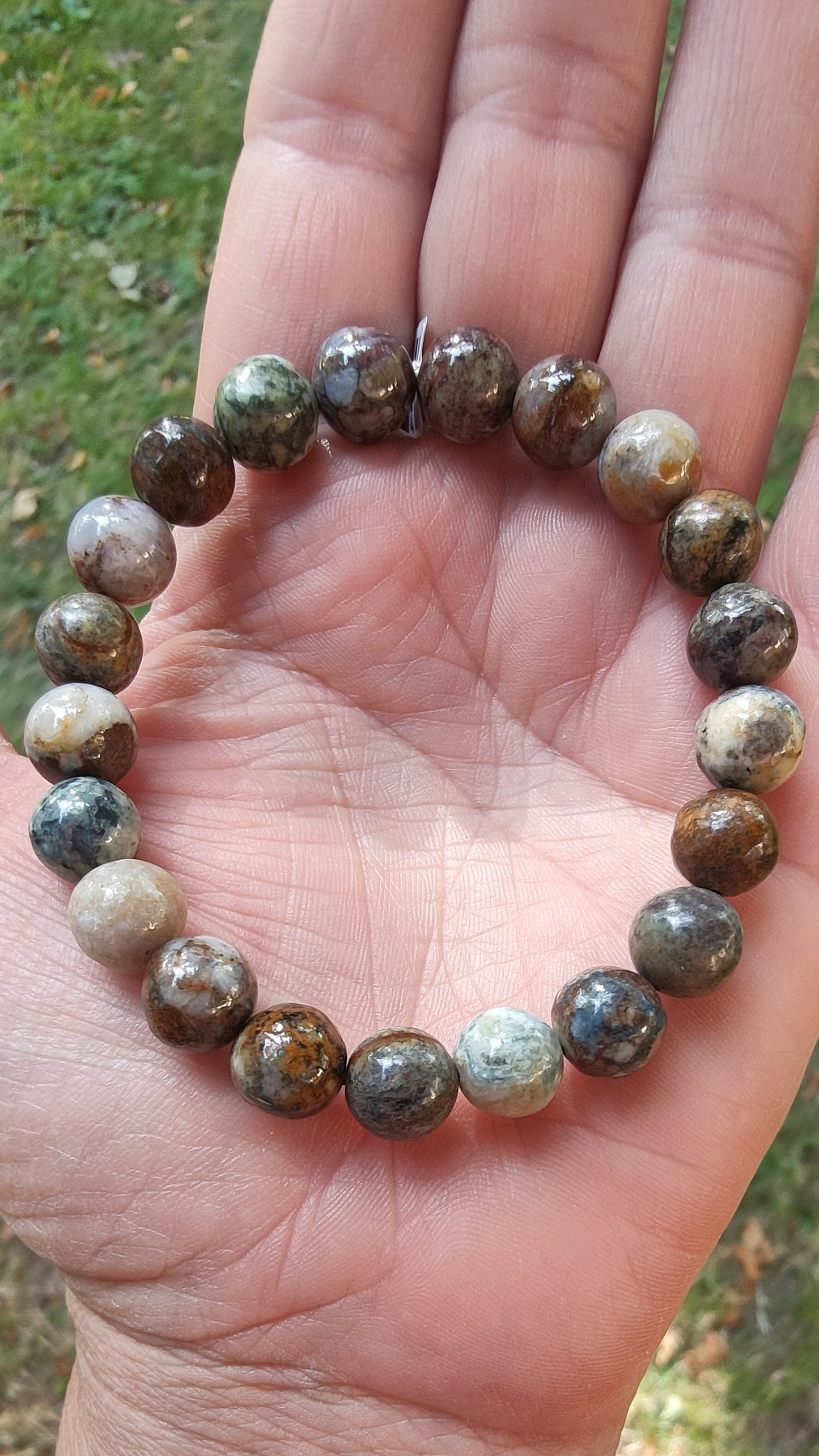 Bracelet en Pietersite - perles de 10 mm - qualité 💎💎💎💎