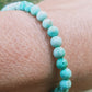 Bracelet en Turquoise du Pérou  - perles de 4 mm - qualité 💎💎💎