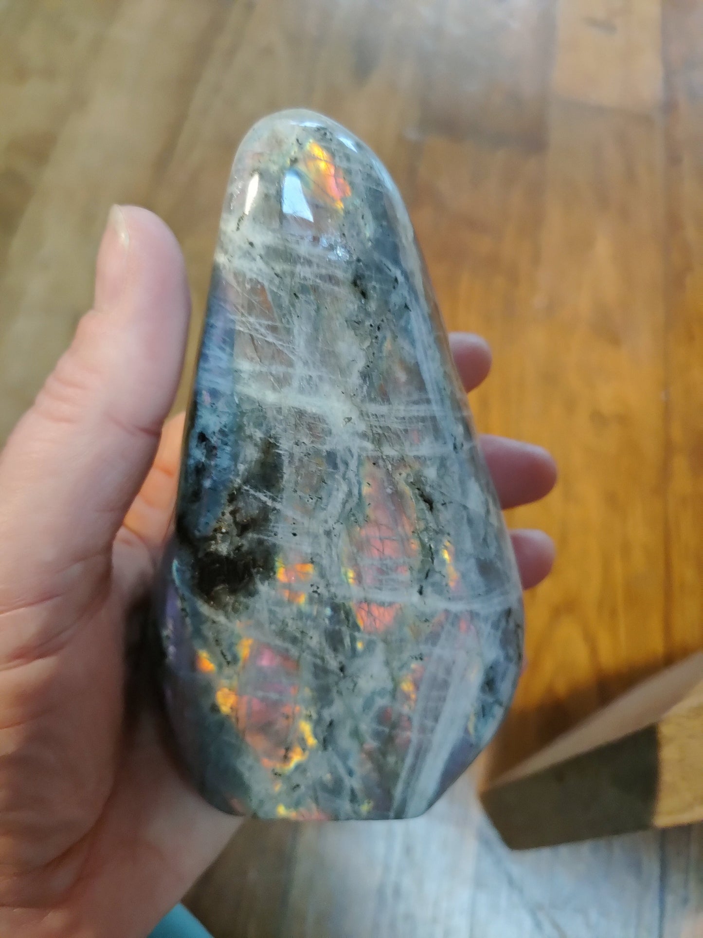 Bloc de Labradorite type spectrolite - Belle qualité - à poser