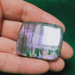 Cabochon en Labradorite violette type Spectrolite - Qualité supérieure - 125 Carats- 40 X 34 X 7 mm