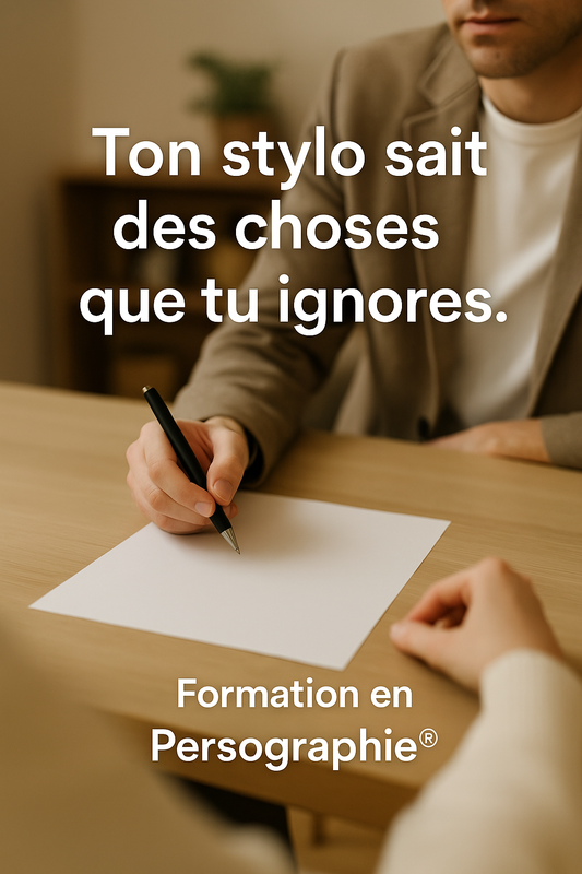 PERSOGRAPHIE® relationnelle - Formation - Devenir Praticien CERTIFIE