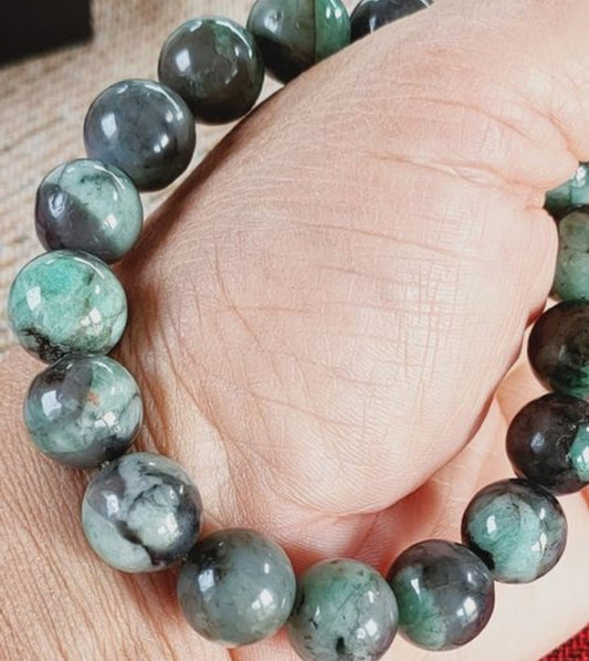 1 bracelet en Émeraude grade A