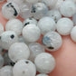 Perle en Labradorite blanche 8 mm - à l'unité