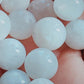 Perle en Labradorite blanche 10 mm - à l'unité