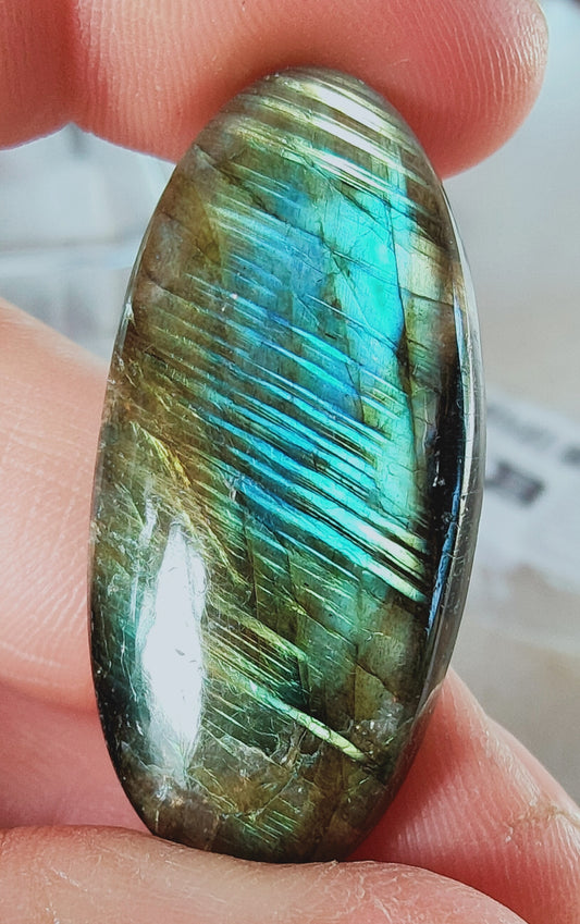 1 cabochon en Labradorite pour la création