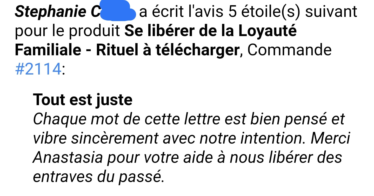 Se libérer de la Loyauté Familiale - Rituel à télécharger