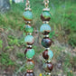 Boucles d'oreille en Chrysoprase
