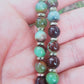 Boucles d'oreille en Chrysoprase