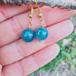 Perles de COLLECTION: Boucles d'oreille en Apatite