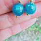 Perles de COLLECTION: Boucles d'oreille en Apatite