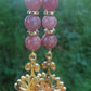 Boucles d'oreille en Thulite