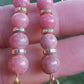 Boucles d'oreille en Thulite