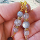 🧙‍♂️💎Bijoux COLLECTION -  Boucles d'oreilles en Labradorite et Amethyste