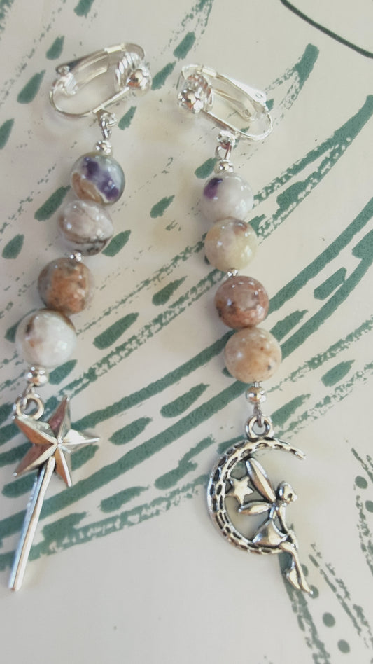 Boucles d'oreille en Tiffany stone