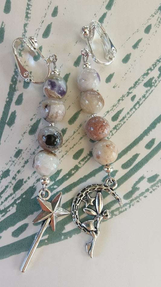 Boucles d'oreille en Tiffany stone
