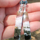 Boucles d'oreilles en jaspe océan