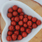 Perle en Jaspe rouge 8 mm - à l'unité