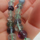 Perle en Fluorite multicolore 8 mm - à l'unité
