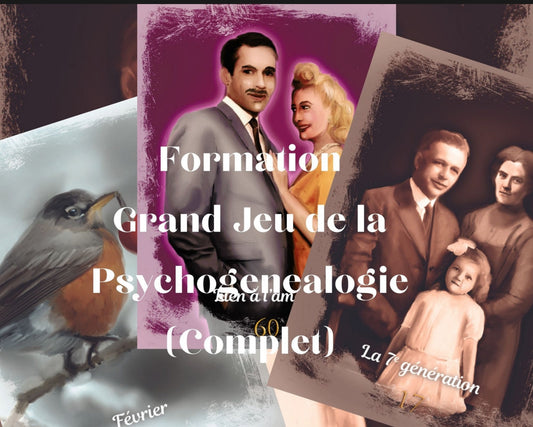 ACCES AU REPLAY Formation au Grand Jeu de la Psychogénéalogie