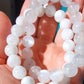 Bracelet au choix en labradorite blanche ou Peristerite