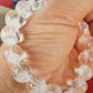 Bracelet en Quartz fantôme - perles de 12/13 mm - Grade AA