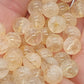 Perle en Citrine naturelle 8 mm - à l'unité