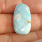 1 cabochon en Larimar pour la création