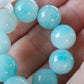 Bracelet en Amazonite de Namibie - perles de 11,5 mm - Qualité A+