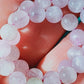 Bracelet en Kunzite - perles de 10,5 mm - Qualité AA