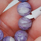Bracelet en Charoite de Sibérie - perles de 10/11 mm - Qualité AA+