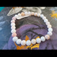 Bracelet en Opale rose - perles de 6 mm - Qualité A+
