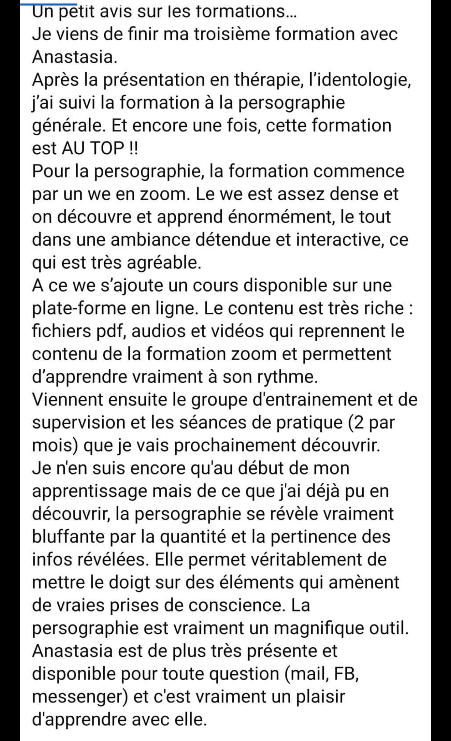 IDENTOLOGIE®  - Profiling identitaire - Formation complète 24 mois - Certification