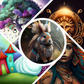 Pack de 78 illustrations pour la création de votre jeu de cartes ou livre
