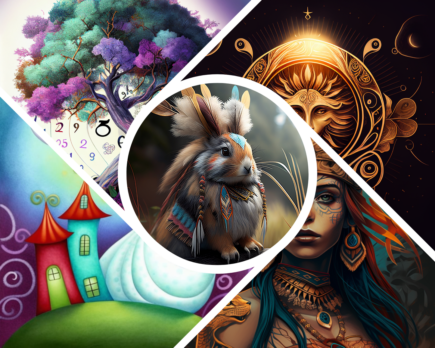 Pack de 50 illustrations pour la création de votre jeu de cartes ou livre